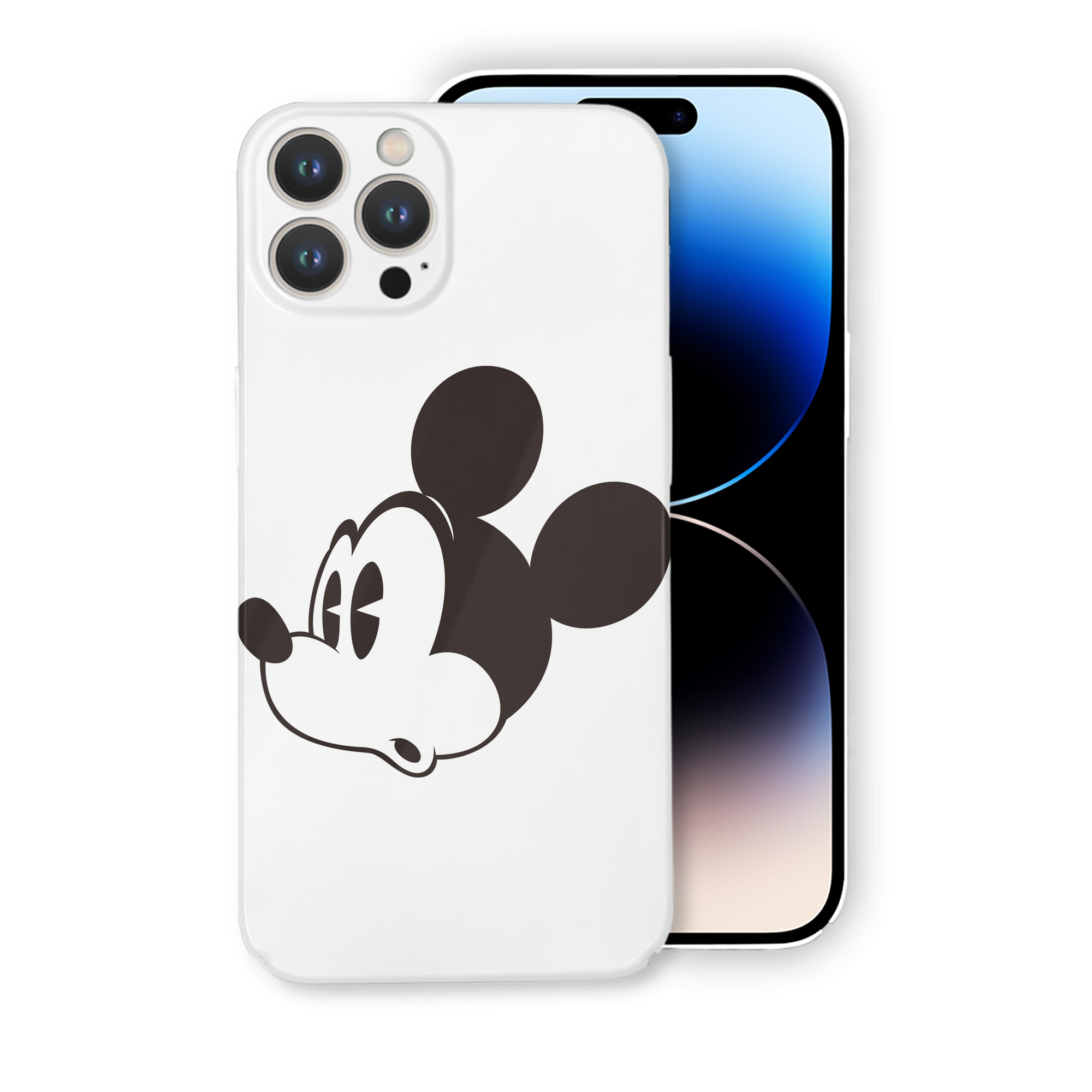 （画像用） ミッキーマウス Mickey Mouse 【iPhone 14シリーズ対応】ハードケース